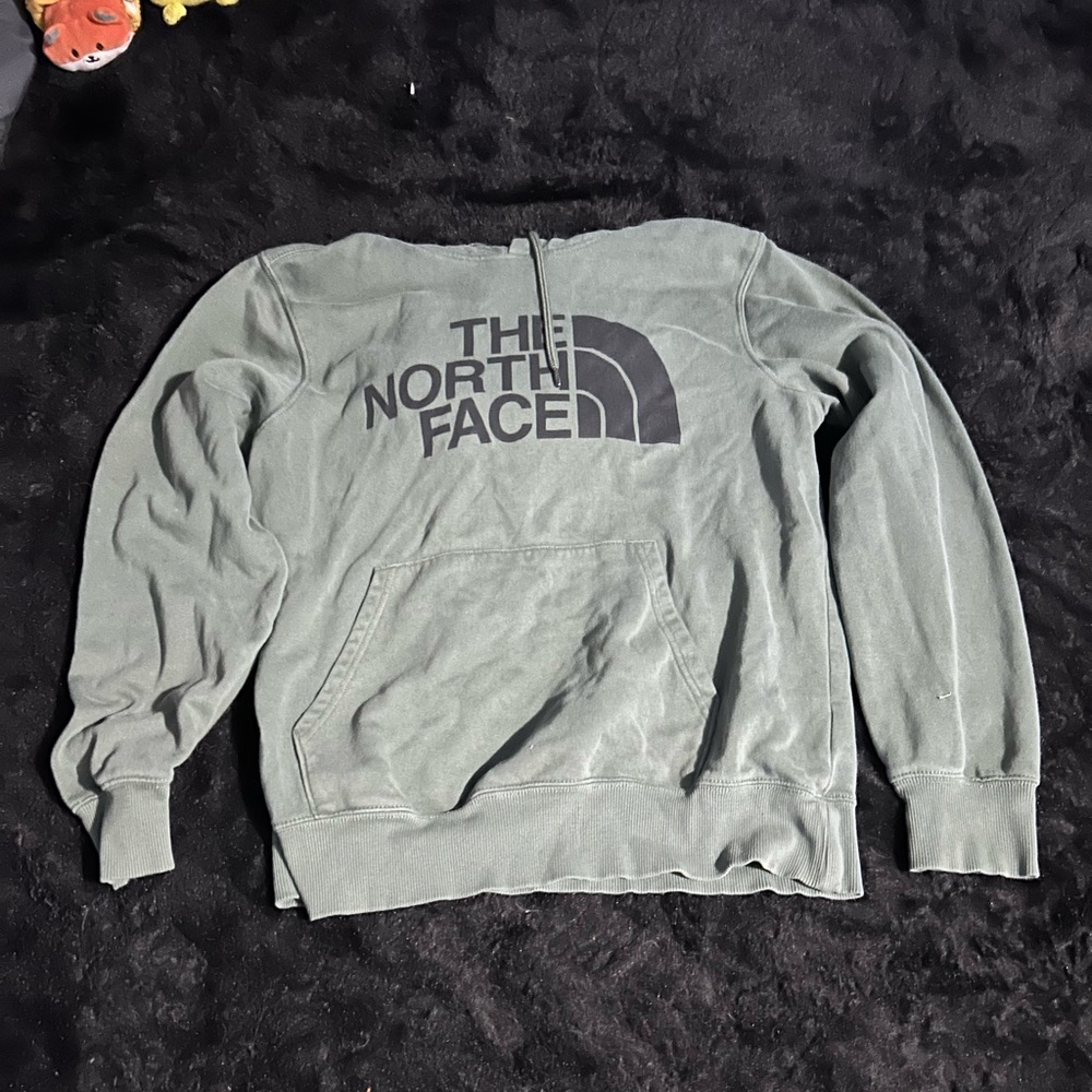 The North Face Men’s green hoodie